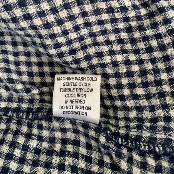 Charlotte Russe plaid flannel shirt- size S - Picture 6 of 6